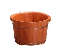 FLBT Seau de bain de pieds en bois pour la pédicure, le bassin des pieds pour adultes, les pieds de trempage des pieds, seau de bain de pieds, bain de pieds, bain de spa. Supereasytouse Needed
