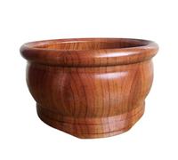 FLBT Seau de bain de pieds en bois, seau de bain de pieds, bain de pieds pour trempage des pieds, seau en bois pour pédicure, bain de pieds pour adultes, super facile à utiliser Needed