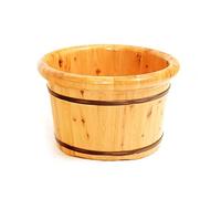 FLBT WoodFootBathEimerFootBathBaignoire de spa, bac à pieds pour tremper les pieds, seau en bois pour pédicure, bassin pour adultes, seau de bain de pieds Supereasytouse Needed