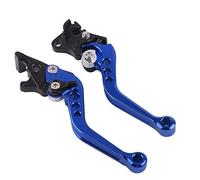 FLBZBLKASL Leviers De frein et d'embrayage Pliables Réglables Pit Bike levier d'embrayage de frein 1 paire CNC en aluminium moto embrayage tambour poignée