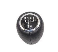 FLBZBLKASL Pommeaux Levier Vitesse pour Chevrolet pour Cruze 2008 2009 2010 2011 2012 Manuel 5/6 Vitesse Levier pommeau guêtre Couvert Voiture Levier Vitesse Pommeau( 5 Speed with Hole)