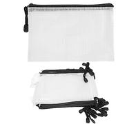 Flcivsh 30 PièCes B6 Pochette à GlissièRe en 5.3X7.7 Pouces, Sac à GlissièRe éTanche pour Fournitures de Bureau Scolaire, Puzzles et Jeux Organisant le Stockage