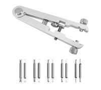 Flcivsh Pince de Retrait de Bracelet de Montre 6825 de Barre à Ressort Outil de Retrait de Réparation de Bracelet de Montre Pince de Réglage Outil