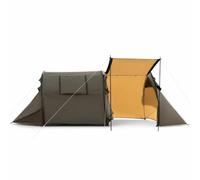 FLCPJGV Abri Camping Tunnel pour 4 à 6 Personnes, imperméable et Robuste, pour