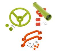 FLCPJGV Accessoires de Jeux pour Enfants Ensemble de Jeux D'extérieur Cadeaux de Saint-Valentin pour Enfants Accessoires de Balançoire, Vert