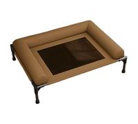 FLCPJGV Accessoires pour Lits surélevés pour Animaux de Compagnie - Fournitures Professionnelles Respirantes pour Animaux de Compagnie, Brown M