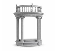 FLCPJGV Balcon Miniature Maison Poupée | Ornement en plastique, Balconnette Décorative, Création Diorama, Pour jeunes joueurs