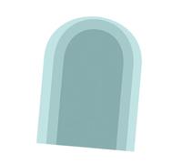 FLCPJGV Boho Arch Wall Sticker PVC Fond D'écran de La Tête D'adhésion Auto-adhésion 315x197 Pouces pour La Salle de Jeux de La Fête de La Fête, Bleu