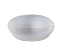 FLCPJGV Bol à Bijoux Plat Décoratif Support pour Cristaux de Salon Contenant Artisanal En Plâtre Élégant Adapté pour Un Cadeau Spécial et La Décor, Ovale
