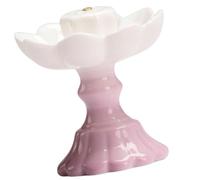 FLCPJGV Brûleur D'encens Lotus, Porte-encens pour Bâtons, Brûleur D'encens En Céramique, Support D'encens, pour Salon, Décoration de Fête à Domicile