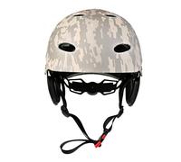 FLCPJGV Casquette Rigide de Sécurité pour Kayak et Canoë pour Sports Adultes, Gris, L