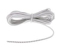 FLCPJGV Corde de Tension Corde élastique Cordes de Haubanage élastiques Corde pour Extérieur, Blanc, 6mm × 5m