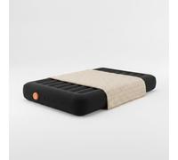 FLCPJGV Couchage Gonflable 1 ou 2 Personnes avec Pompe Électrique Intégrée pour Camping et Lit d'Appoint, Matelas Gonflable Enfant - pour la Maison, Matelas Gonflable avec Drap-Housse (Simple)