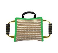 FLCPJGV Coussin Anti-Morsure pour Chien, Utilisable à L'intérieur et à L'extérieur, Portable, Idéal pour Jouer, éduquer Son Chiot et L'obéissance, Vert
