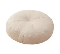 FLCPJGV Coussin de Rond pour S'asseoir et Méditer à La Maison et à L'extérieur, Beige
