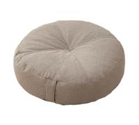 FLCPJGV Coussin de Rond pour S'asseoir et Méditer à La Maison et à L'extérieur, Gris Clair