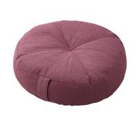 FLCPJGV Coussin de Rond pour S'asseoir et Méditer à La Maison et à L'extérieur, Violet