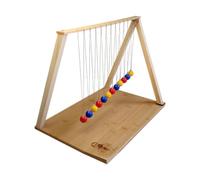 FLCPJGV Cradle Pendulum Balls Science Experiment Device à des Fins éducatives, B
