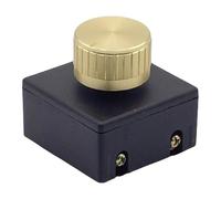 FLCPJGV Dimmer Switch Variateur D'Intensité Lumineuse Lampe Interrupteur à Bouton Rotatif Accessoire Lampe Halogène Contrôle Lumière Matériau Pp Résistant Ada, or