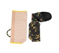 FLCPJGV Dog Bite Pillow Manche D'Entraînement Boudin à Mordre Protection Prise Confortable Manipulation Facile en Burlap Adapté Aux Sports Dres, Toile de Jute
