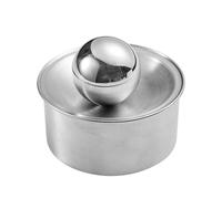 FLCPJGV Dumpling Wrapper Maker Outil de Pressage Rond Presse Manuelle à Pâte Acier Inoxydable Conception Simple Convient à La Préparation de Raviolis et de Pâ, 10 Cm de Diamètre