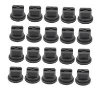 FLCPJGV Ensemble de 20 Buses de Pulvérisation, Buses de Rechange pour L'irrigation des Plantes, l'agriculture, La Culture Maraîchère et Le Nettoyage, Noir