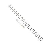 FLCPJGV Ensemble de Ressorts pour Canapé, Accessoires de Remplacement En Zigzag, Kit de Réparation, Longueur 65cm