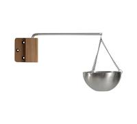 FLCPJGV Gobelet à Huile Portable pour Sauna, Bol Parfumé, Accessoire D'installation Facile, Bol à Huile en Acier Inoxydable pour Salle de Bain