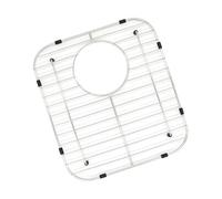 FLCPJGV Grille de protection d'évier Grille d'évier Support de grille d'évier Aucune installation Grille de fond d'évier en acier inoxydable 304 Support, Trou de Drainage Latéral, 300x335mm