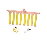FLCPJGV Jeu D'attrape-bâtons pour Enfants, Jouet D'entraînement à La Réaction, Coordination œil-main, Cadeau, Jouets Sensoriels pour Enfants de 3 à 8 Ans, ROSE
