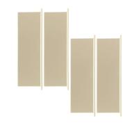 FLCPJGV Lot de 4 Panneaux de Protection pour Grille D'aération de Sèche-linge, Entretien Professionnel, Haute Efficacité, Pièces Robustes, Volets de, Beige