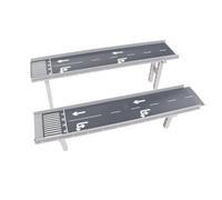 FLCPJGV Modèle de route 1/150, modèle de route miniature de simulation, pont surélevé réaliste pour voiture moulée sous pression