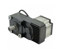 FLCPJGV Moteur de Portail Battant Automatique Dispositif d'Ouverture de Portail Moteur Électrique Actionneur Opérateur sans Balais 24V avec Boîtier Métallique, Cbg20b Round Shaft