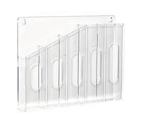 FLCPJGV Organisateur En Acrylique, Support de Rangement, Organisateurs de Gobelets, étagère de Rangement pour Comptoir de Cuisine, Clair