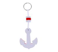 FLCPJGV Porte-clés Flottant Fantaisie pour Bateau, Yachting, Voile, Pêche, Ancre - Blanc