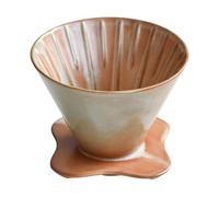 FLCPJGV Porte-papier pour Cafetière Manuelle Réutilisable En Porcelaine Résistante à La Chaleur, Dosette Individuelle pour, Grand
