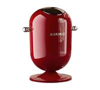 FLCPJGV Poubelle à Couvercle Basculant de Type Pression, Poubelle Ménagère avec Couvercle et Seau Intérieur Amovible En PP, Corbeille à Déchets Moderne pour, Rouge