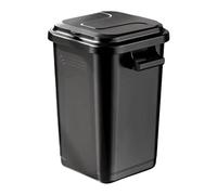 FLCPJGV Poubelle Conteneur à Ordures Corbeille à Déchets Bac Rectangulaire En Polypropylène Solide Design Moderne Adaptée pour La Gestion Des Déchets dans La, with Lid L
