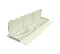 FLCPJGV Protection de Rebord D'évier étanche En Silicone pour Plan de Travail, Salle de Bain, Cuisine et Accessoires de Maison, Beige