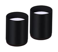 FLCPJGV Rehausseur de Lit pour Meubles, Pieds de Chaise, élévateur de Canapé, Rond 4x5cm Noir