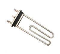 FLCPJGV Résistance de Chauffe Chauffage Élément Pièce Module Structure Double Tube en U Compacte Borne de Connexion Supérieure 19.5cm pour Lave-linge et, 1600W Longueur Totale 19,5