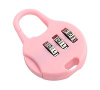FLCPJGV Serrure à Bagages avec Mot de Passe, en métal Robuste, pour tiroir Domestique, Valise, Rose Clair