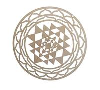 FLCPJGV Sri Yantra - Décoration Murale Mandala, Géométrie Sacrée pour La Méditation, Le Yoga à La Maison
