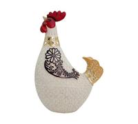 FLCPJGV Statue Décorative En Résine Représentant Une Poule Créative, Idéale pour L'intérieur et L'extérieur.