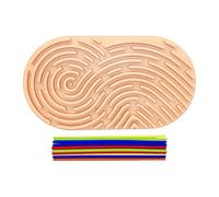 FLCPJGV Tableau Interactif Sensoriel pour Enfants, Jeu éducatif pour Développer Les Compétences Pratiques Des Petits, Tableau D'activités Ludique, rose