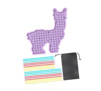 FLCPJGV Tableau Sensoriel En Silicone pour L'éveil Des Tout-petits, Activités Ludiques pour Les Petits, Violet