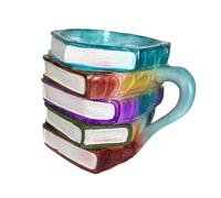 FLCPJGV Tasse à Café Unique Mug en Forme de Romans Gobelet pour Amoureux des Mots Tasse de Collection Finition Peinte à La Main Approprié pour Les Cadeaux D'A, Style A