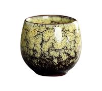 FLCPJGV Tasses à Thé, Tasse à Thé Chinoise en Poterie, Tasses à Thé Japonaises, Tasses à Thé en Porcelaine Asiatique, Tasse en Céramique sans Poignée de 110 M, G