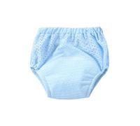 Fldy Lot de 3 culottes d'apprentissage pour bébé garçon et fille - Réutilisables de 0 à 3 ans, bleu, 62-74