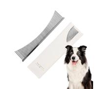 Flea Comb, Professional Cat Grooming Brush,6.54x1.38in Gentle Pet Tool, Anti Scratch Dematting Accessory, Daily Use for Sensitive Skin, Puppy, Tear Stain Care